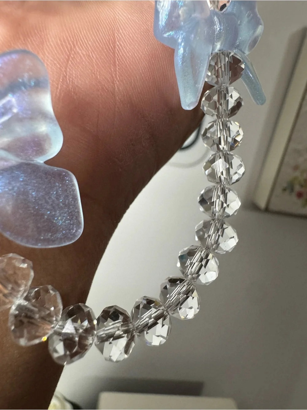 Handmade bling crystal